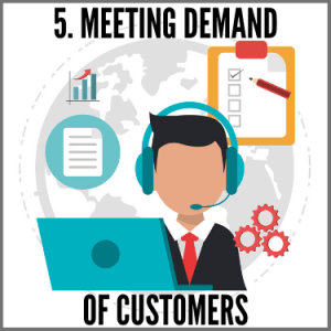 Meeting Demand of Customers