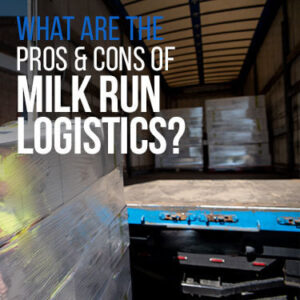 milk run logistics literature review and directions